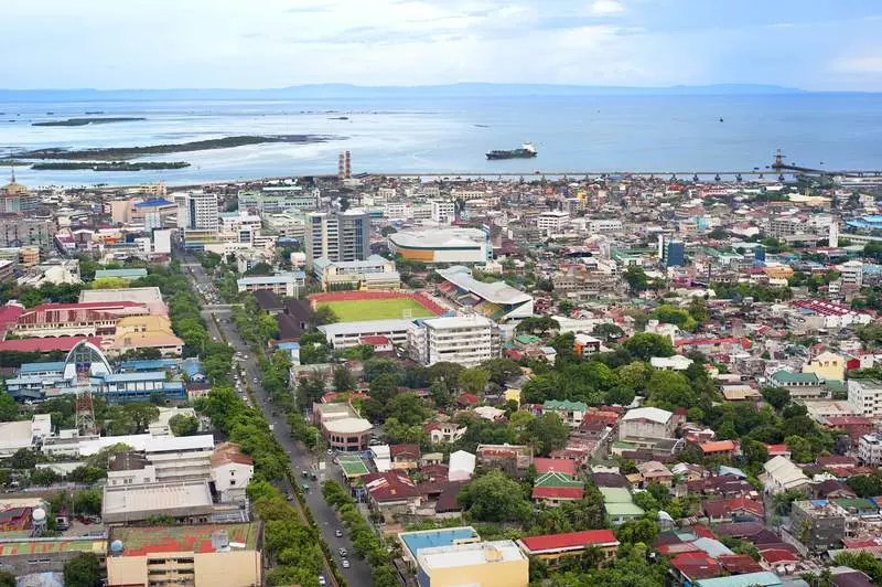 Cebu City dall'alto