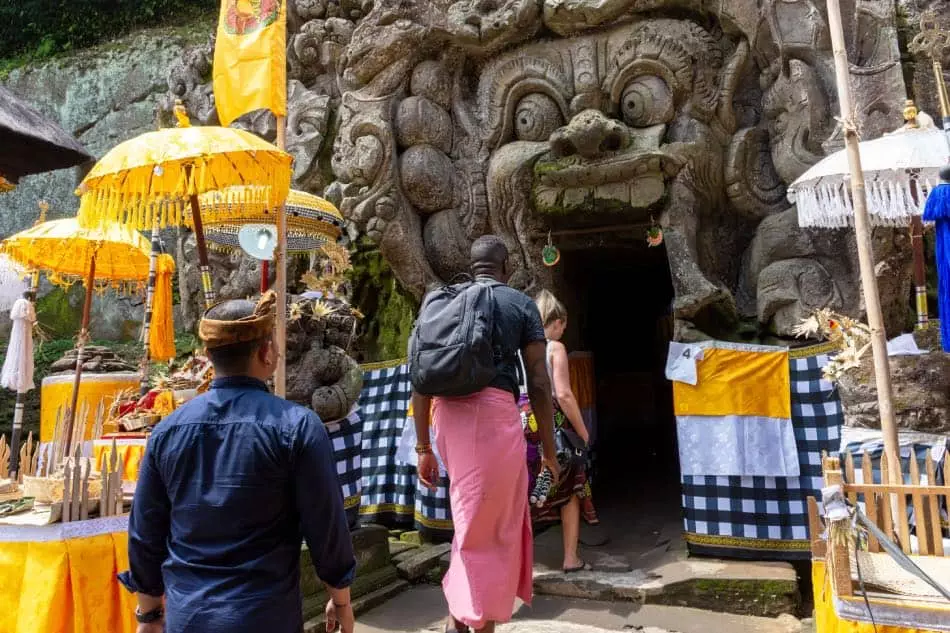 Goa Gajah (caverna dell'elefante) 