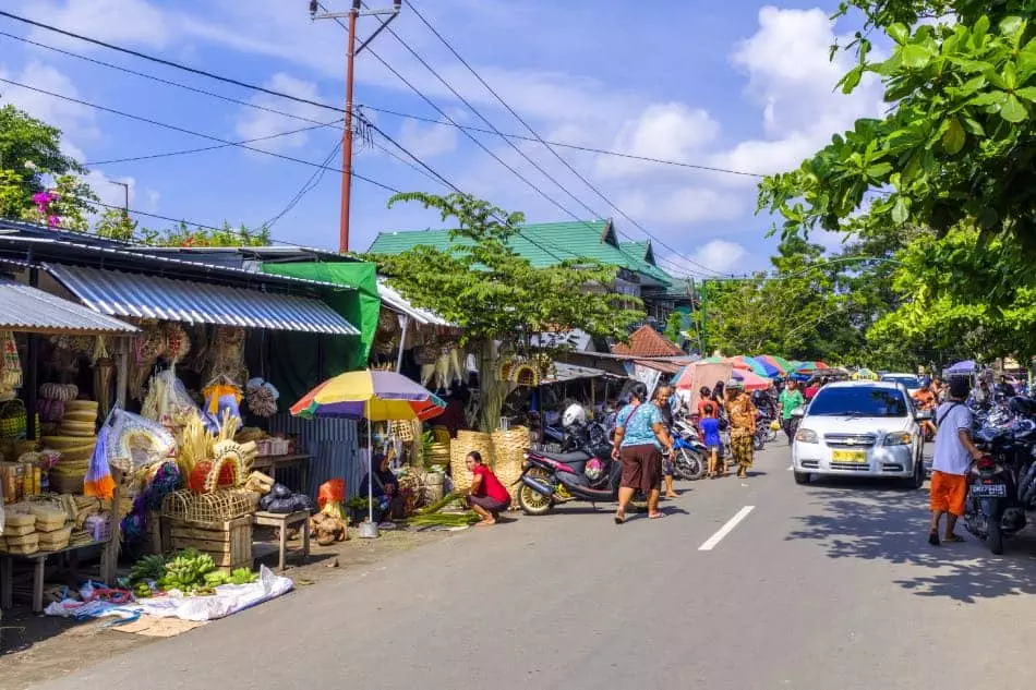 Mercato tradizionale, Mataram