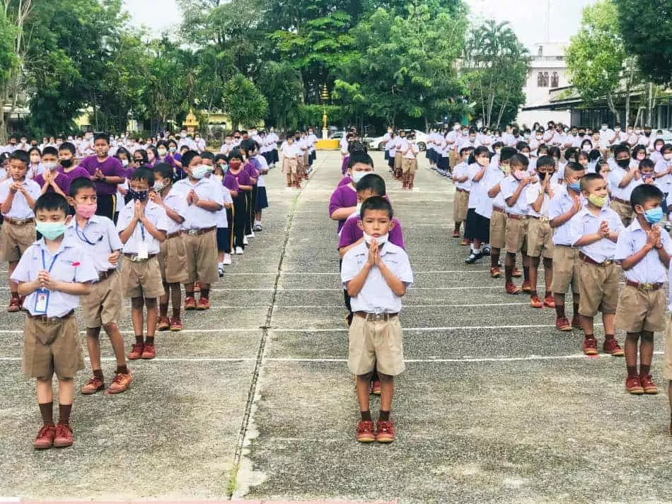 Scuola Elementare in Thailandia