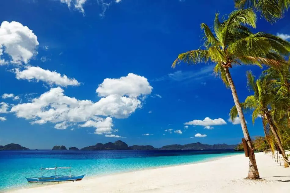 Spiaggia filippine