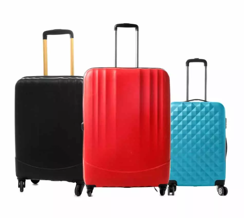 kit valigie per viaggiare